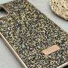 قاب گوشی Galaxy A06 سامسونگ نگین دار سواروسکی SWAROVSKI پلاک فلزی طلایی کد 151282