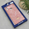 قاب گوشی Galaxy A10S سامسونگ نگین دار سواروسکی SWAROVSKI پلاک فلزی نارنجی کد 151286