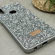 قاب گوشی Galaxy A10S سامسونگ نگین دار سواروسکی SWAROVSKI پلاک فلزی نقره ای کد 151290