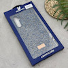 قاب گوشی Galaxy A15 سامسونگ نگین دار سواروسکی SWAROVSKI پلاک فلزی سرمه ای کد 151292