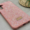 قاب گوشی Galaxy A15 سامسونگ نگین دار سواروسکی SWAROVSKI پلاک فلزی صورتی کد 151295