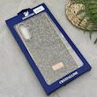 قاب گوشی Galaxy A15 سامسونگ نگین دار سواروسکی SWAROVSKI پلاک فلزی طلایی کد 151296