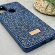 قاب گوشی Galaxy A21S سامسونگ نگین دار سواروسکی SWAROVSKI پلاک فلزی سرمه ای کد 151302