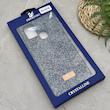 قاب گوشی Galaxy A21S سامسونگ نگین دار سواروسکی SWAROVSKI پلاک فلزی سرمه ای کد 151302