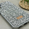 قاب گوشی Galaxy A24 سامسونگ نگین دار سواروسکی SWAROVSKI پلاک فلزی نقره ای کد 151304
