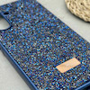 قاب گوشی Galaxy A26 سامسونگ نگین دار سواروسکی SWAROVSKI پلاک فلزی سرمه ای کد 151312