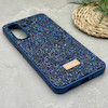 قاب گوشی Galaxy A26 سامسونگ نگین دار سواروسکی SWAROVSKI پلاک فلزی سرمه ای کد 151312