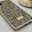 قاب گوشی Galaxy A31 سامسونگ نگین دار سواروسکی SWAROVSKI پلاک فلزی طلایی کد 151316
