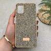 قاب گوشی Galaxy A31 سامسونگ نگین دار سواروسکی SWAROVSKI پلاک فلزی طلایی کد 151316