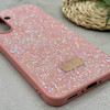 قاب گوشی Galaxy A36 سامسونگ نگین دار سواروسکی SWAROVSKI پلاک فلزی صورتی کد 151320