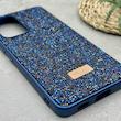 قاب گوشی Galaxy A53 سامسونگ نگین دار سواروسکی SWAROVSKI پلاک فلزی سرمه ای کد 151326