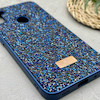 قاب گوشی Galaxy A11 - M11 سامسونگ نگین دار سواروسکی SWAROVSKI پلاک فلزی سرمه ای کد 151331