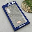 قاب گوشی Galaxy S25 FE سامسونگ نگین دار سواروسکی SWAROVSKI پلاک فلزی طلایی کد 151351