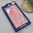 قاب گوشی Galaxy S24 Ultra سامسونگ نگین دار سواروسکی SWAROVSKI پلاک فلزی نارنجی کد 151355