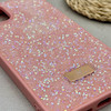قاب گوشی iPhone 11 Pro Max آیفون نگین دار سواروسکی SWAROVSKI پلاک فلزی صورتی کد 151361