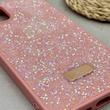 قاب گوشی iPhone 11 Pro Max آیفون نگین دار سواروسکی SWAROVSKI پلاک فلزی صورتی کد 151361