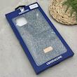 قاب گوشی iPhone 11 Pro Max آیفون نگین دار سواروسکی SWAROVSKI پلاک فلزی سرمه ای کد 151366