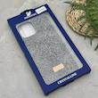قاب گوشی iPhone 12 Pro Max آیفون نگین دار سواروسکی SWAROVSKI پلاک فلزی خاکستری کد 151371