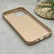 قاب گوشی iPhone 13 Pro Max آیفون نگین دار سواروسکی SWAROVSKI پلاک فلزی طلایی کد 151375