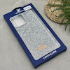 قاب گوشی iPhone 16 Pro Max آیفون نگین دار سواروسکی SWAROVSKI پلاک فلزی نقره ای کد 151393