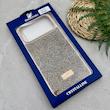قاب گوشی iPhone 17 Pro Max آیفون نگین دار سواروسکی SWAROVSKI پلاک فلزی طلایی کد 151402