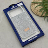 قاب گوشی iPhone 17 Pro آیفون نگین دار سواروسکی SWAROVSKI پلاک فلزی نقره ای کد 151407
