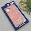 قاب گوشی iPhone 17 آیفون نگین دار سواروسکی SWAROVSKI پلاک فلزی نارنجی کد 151415