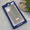 قاب گوشی iPhone 17 آیفون نگین دار سواروسکی SWAROVSKI پلاک فلزی طلایی کد 151416