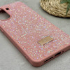 قاب گوشی Poco X7 Pro شیائومی نگین دار سواروسکی SWAROVSKI پلاک فلزی صورتی کد 151443
