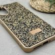 قاب گوشی Poco X7 Pro شیائومی نگین دار سواروسکی SWAROVSKI پلاک فلزی طلایی کد 151444
