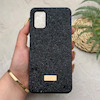 قاب گوشی Poco M3 - Redmi 9T شیائومی نگین دار سواروسکی SWAROVSKI پلاک فلزی مشکی کد 151449