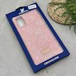 قاب گوشی Poco M3 - Redmi 9T شیائومی نگین دار سواروسکی SWAROVSKI پلاک فلزی صورتی کد 151452