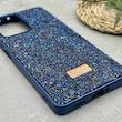 قاب گوشی Poco X5 Pro - Redmi Note 12 Pro 5G شیائومی نگین دار سواروسکی SWAROVSKI پلاک فلزی سرمه ای کد 151457
