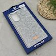 قاب گوشی Redmi A5 - Poco C71 شیائومی نگین دار سواروسکی SWAROVSKI پلاک فلزی نقره ای کد 151484