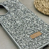 قاب گوشی Redmi A5 - Poco C71 شیائومی نگین دار سواروسکی SWAROVSKI پلاک فلزی نقره ای کد 151484