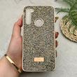 قاب گوشی Redmi Note 8 - Redmi Note 8 2021 شیائومی نگین دار سواروسکی SWAROVSKI پلاک فلزی طلایی کد 151491