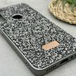 قاب گوشی Redmi Note 8 - Redmi Note 8 2021 شیائومی نگین دار سواروسکی SWAROVSKI پلاک فلزی خاکستری کد 151493