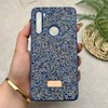 قاب گوشی Redmi Note 8 - Redmi Note 8 2021 شیائومی نگین دار سواروسکی SWAROVSKI پلاک فلزی سرمه ای کد 151495