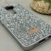 قاب گوشی Redmi Note 8 Pro شیائومی نگین دار سواروسکی SWAROVSKI پلاک فلزی نقره ای کد 151497