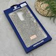 قاب گوشی Redmi Note 8 Pro شیائومی نگین دار سواروسکی SWAROVSKI پلاک فلزی طلایی کد 151498