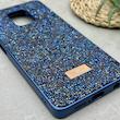 قاب گوشی Redmi Note 9S - Redmi Note 9 Pro شیائومی نگین دار سواروسکی SWAROVSKI پلاک فلزی سرمه ای کد 151506