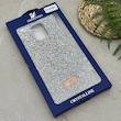 قاب گوشی Redmi Note 9S - Redmi Note 9 Pro شیائومی نگین دار سواروسکی SWAROVSKI پلاک فلزی نقره ای کد 151507