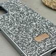 قاب گوشی Redmi Note 10 4G - Redmi Note 10S - Poco M5S شیائومی نگین دار سواروسکی SWAROVSKI پلاک فلزی نقره ای کد 151508