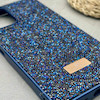 قاب گوشی Redmi Note 10 4G - Redmi Note 10S - Poco M5S شیائومی نگین دار سواروسکی SWAROVSKI پلاک فلزی سرمه ای کد 151509