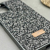 قاب گوشی Redmi Note 10 4G - Redmi Note 10S - Poco M5S شیائومی نگین دار سواروسکی SWAROVSKI پلاک فلزی خاکستری کد 151512
