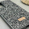قاب گوشی Redmi Note 10 Pro 4G - Redmi Note 10 Pro Max شیائومی نگین دار سواروسکی SWAROVSKI پلاک فلزی خاکستری کد 151516