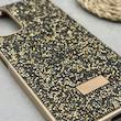 قاب گوشی Redmi Note 11 4G - Redmi Note 11S شیائومی نگین دار سواروسکی SWAROVSKI پلاک فلزی طلایی کد 151526