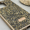 قاب گوشی Redmi Note 13 4G شیائومی نگین دار سواروسکی SWAROVSKI پلاک فلزی طلایی کد 151531