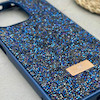 قاب گوشی Redmi Note 13 4G شیائومی نگین دار سواروسکی SWAROVSKI پلاک فلزی سرمه ای کد 151534