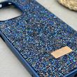 قاب گوشی Redmi Note 13 4G شیائومی نگین دار سواروسکی SWAROVSKI پلاک فلزی سرمه ای کد 151534